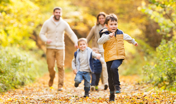 So hiking is also fun for children So hiking is also fun for children