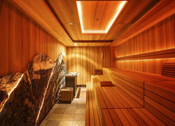 Sauna area